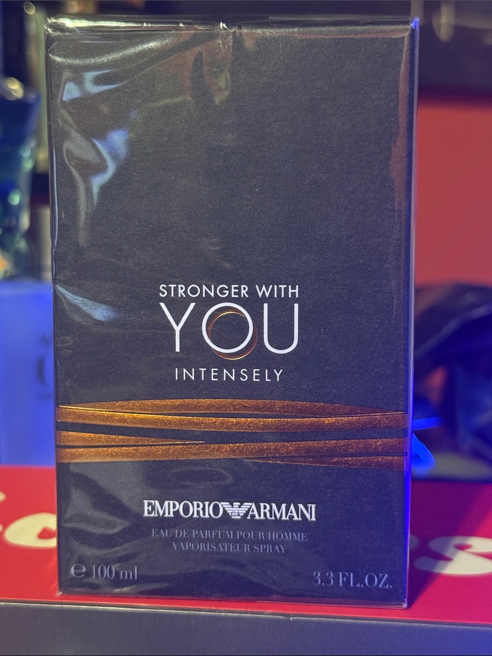Emporio Armani Stronger With You Intensely — EDP Men’s 100ml 3.3oz New 🆕 Sealed. - Picture 4 of 7